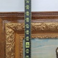 Antique frame with religious picture  - 3