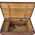 Antique blanket chest with nice original colors  - 3