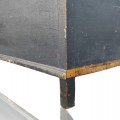 Beau coffre à couvertures, clous forgés et couleur d'origine - 7