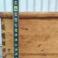 Antique pine dove tail blanket box - 5
