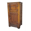 Antique oak icebox  - 1