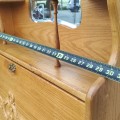 Antique oak desk  - 5