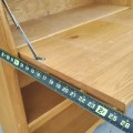 Antique oak desk  - 6
