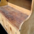 Nice antiqueb open dish dresser, cupbaord  - 3