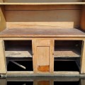 Nice antiqueb open dish dresser, cupbaord  - 4