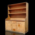 Nice antiqueb open dish dresser, cupbaord  - 1
