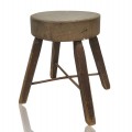 Beau petit banc primitif, tabouret  - 1
