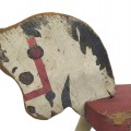 Little wooden horse ion wheel toy  - 3