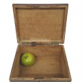 Beau petit coffret en bois, belle couleur d'origine craquelée - 2