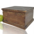 Beau petit coffret en bois, belle couleur d'origine craquelée - 4