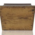 Beau petit coffret en bois, belle couleur d'origine craquelée - 5