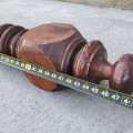Beau poteau tourné pour balustrade d'escalier  - 2