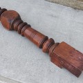 Beau poteau tourné pour balustrade d'escalier  - 4