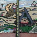 Vintage hooked rug - 2