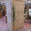 Belle armoire cheminée, porte décorée de 4 caissons, telle que trouvée - 6