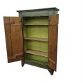 Antique primitive armoire, cupboard, forged nails assembly  - 3