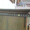 Antique primitive armoire, cupboard, forged nails assembly  - 6