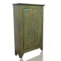Antique primitive armoire, cupboard, forged nails assembly  - 1