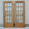 Belle paire de portes Françaises en chêne  - 2