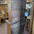 Belle petite armoire 2 corps décorée de 4 caissons  - 6