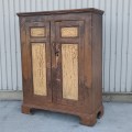 Belle petite armoire en pin, clous forgés,  - 12