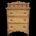 Nice antique chest of drawers, square nails assembly  - 1