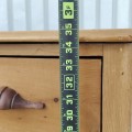 Antique pine chest of drawers - 4
