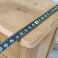 Antique pine chest of drawers - 6