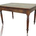 Antique turned legs table  - 5