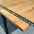 Repro turned legs table  - 4