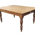 Antique rustic kitchen table  - 1