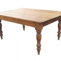 Antique rustic kitchen table  - 7