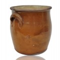 Belle tinette ancienne 2 gallons, jarre, poterie décorative  - 2