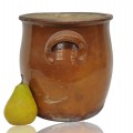 Belle tinette ancienne 2 gallons, jarre, poterie décorative  - 3