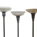 Belles lampes torchères avec abat-jour  - 2