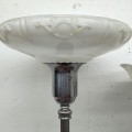 Belles lampes torchères avec abat-jour  - 4