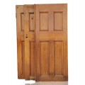 Belles portes en bois décorées de 4 caissons (2 de disponibles) - 1