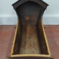 Antique pine cradle  - 4