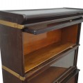 3 sections antique bookcase  - 2