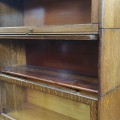 Antique oak multi sections bookcase  - 2