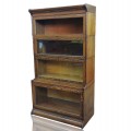 Antique oak multi sections bookcase  - 1