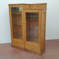 Bibliothèque en chêne maillé, vaisselier  - 7