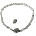 Bijoux Sherman, collier et boucle d'oreille - 1