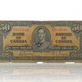 Billet de 50 dollars Canadien 1937, Banque du Canada  - 1