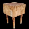Antique butcher bloc  - 4