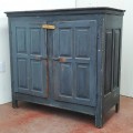 Buffet 12 caissons, bahut, création à partir d'anciennes portes et panneaux  - 8