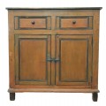 Buffet antique en pin, style Adam, pattes non d'origine, bahut  - 2