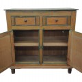 Buffet antique en pin, style Adam, pattes non d'origine, bahut  - 3