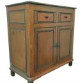 Buffet antique en pin, style Adam, pattes non d'origine, bahut  - 4