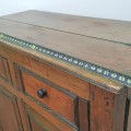Buffet antique en pin, style Adam, pattes non d'origine, bahut  - 5